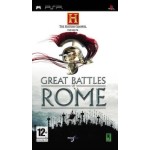 History Channel Great Battles of Rome art work – video game for PlayStation Portable