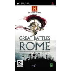 History Channel Great Battles of Rome art work – video game for PlayStation Portable