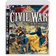 History Channel Civil War Secret Missions art work – video game for PlayStation 3