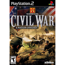 History Channel Civil War A Nation Divided art work – video game for PlayStation 2