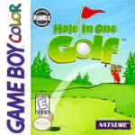 Hole in One Golf Game Boy Color box art – old GBC game trade in