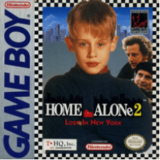 Home Alone 2 Lost In New York Game Boy box art – classic retro game for GameBoy