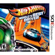 Hot Wheels World's Best Driver art work – action game for Nintendo 3DS