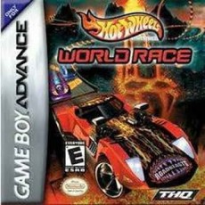 Hot Wheels World Race art work – action game for Nintendo Game Boy Advance