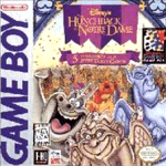 Hunchback of Notre Dame Game Boy box art – classic retro game for GameBoy