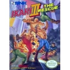 Ikari Warriors III The Rescue, 3 NES box art – classic 8-bit game for Nintendo NES