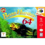 In Fisherman Bass Hunter 64 N64 box art – retro game for Nintendo 64