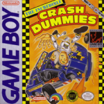 Incredible Crash Dummies Game Boy box art – classic retro game for GameBoy