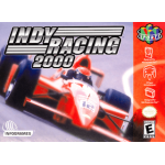 Indy Racing 2000 N64 box art – racing game for Nintendo 64