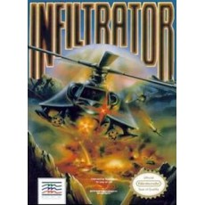 Infiltrator NES box art – classic 8-bit game for Nintendo NES