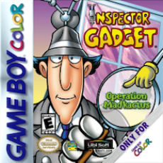 Inspector Gadget Operatio Madkactus Game Boy Color box art – old GBC game trade in
