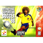 International Superstar Soccer 98 N64 box art – retro game for Nintendo 64