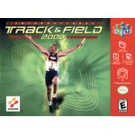 Track and Field 2000 - International N64 box art – retro game for Nintendo 64