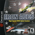 Iron Aces art work for the sega DreamCast