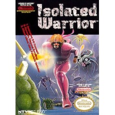 Isolated Warrior NES box art – classic 8-bit game for Nintendo NES