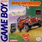 Jeep Jamboree Game Boy box art – classic retro game for GameBoy