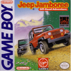 Jeep Jamboree Game Boy box art – classic retro game for GameBoy