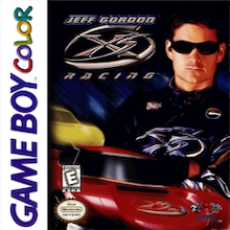 Jeff Gordon XS Racing Game Boy Color box art – old GBC game trade in