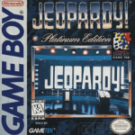 Jeopardy Platinum Edition Game Boy box art – classic retro game for GameBoy