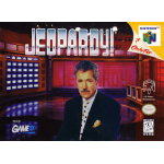 Jeopardy N64 box art – retro game for Nintendo 64