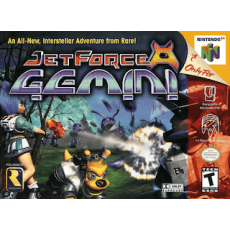 Jet Force Gemini N64 box art – retro game for Nintendo 64