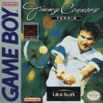 Jimmy Connors Tennis Game Boy box art – classic retro game for GameBoy