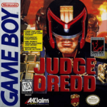 Judge Dredd Game Boy box art – classic retro game for GameBoy