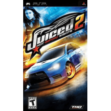 Juiced 2 Hot Import Nights art work – video game for PlayStation Portable