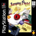 Jumping Flash art work – video game for PS1