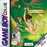 The Jungle Book: Mowgli's Wild Adventure Game Boy Color box art – old GBC game trade in