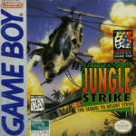 Jungle Strike Game Boy box art – classic retro game for GameBoy