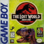 Lost World Jurassic Park Game Boy box art – classic retro game for GameBoy