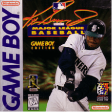 Ken Griffey Jr Presents Major League Baseball Game Boy box art – classic retro game for GameBoy
