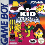 Kid Dracula Game Boy box art – classic retro game for GameBoy