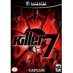 Killer 7 GameCube box art – action game for Nintendo GameCube