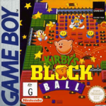 Kirby's Block Ball Game Boy box art – classic retro game for GameBoy