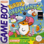 Kirby's Dream Land 2 Game Boy box art – classic retro game for GameBoy