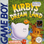 Kirby's Dream Land Game Boy box art – classic retro game for GameBoy