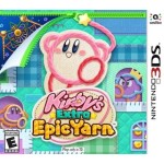 Kirby's Extra Epic Yarn art work – action game for Nintendo 3DS