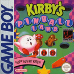 Kirby's Pinball Land Game Boy box art – classic retro game for GameBoy