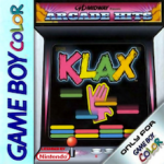 Klax Game Boy Color box art – old GBC game trade in