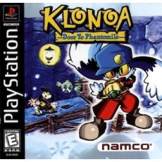 Klonoa Door to Phantomile art work – video game for PS1