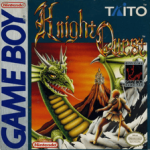Knight's Quest Game Boy box art – classic retro game for GameBoy