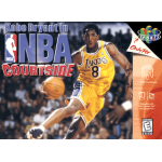 Kobe Bryant in NBA Courtside N64 box art – retro game for Nintendo 64