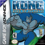 Kong King of Atlantis art work – action game for Nintendo Game Boy Advance