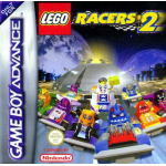 LEGO Racers 2 art work – action platformer for Nintendo Game Boy Advance
