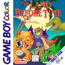 Land Before Time Game Boy Color box art – old GBC game trade in