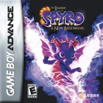 Legend of Spyro A New Beginning art work – 3D platformer for Nintendo Game Boy Advance