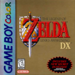 The Legend of Zelda Link's Awakening DX Game Boy Color box art – old GBC game trade in