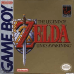 The Legend of Zelda Link's Awakening Game Boy box art – classic retro game for GameBoy